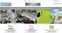Desktop Screenshot of dairyfest.in