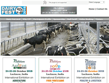 Tablet Screenshot of dairyfest.in